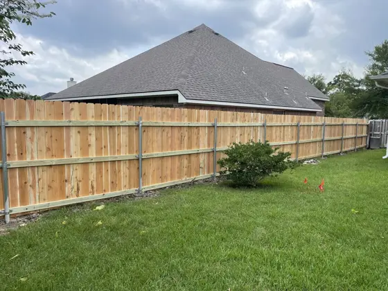 Finished fence